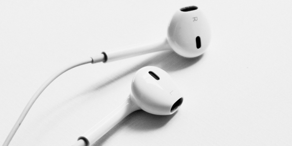Earphones for MegaVoice Pathway Player