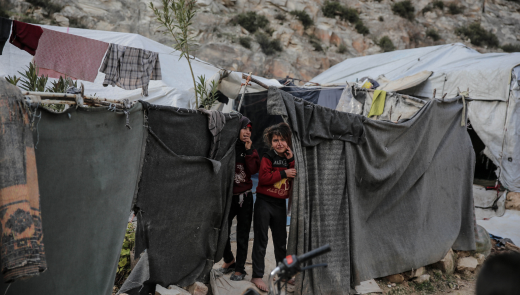 Turkey Syria refugee camp MegaVoice solar powered lights