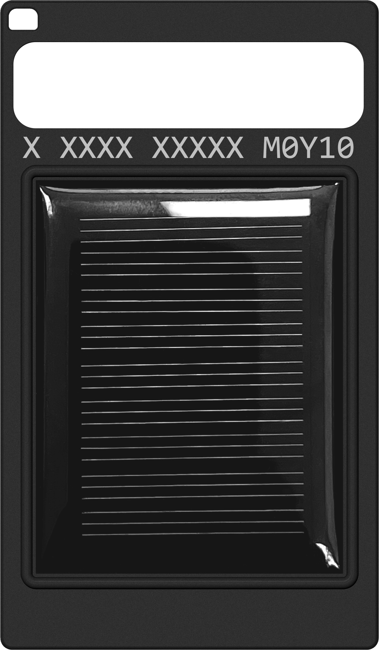 Back view of a PocketVoice player